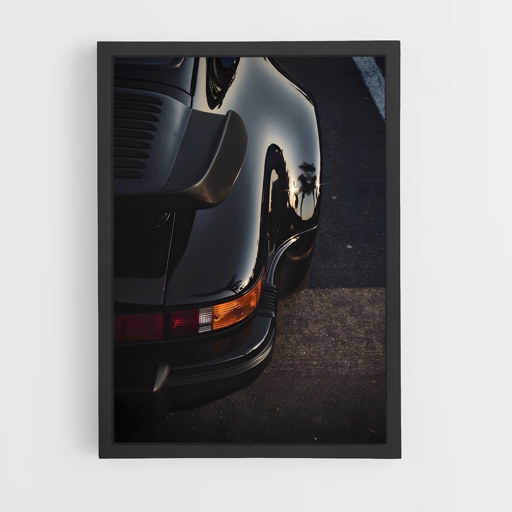 Poster turbo dynamique – affiche Porsche (vue 2)